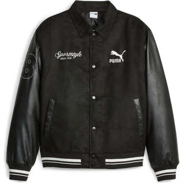 Puma Team Varsity Jacket Erkek