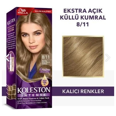 Wella Koleston Intense 8/11 Ekstra Açık Küllü