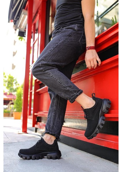 CH093 Süet St Erkek Ayakkabı Siyah fiyatları