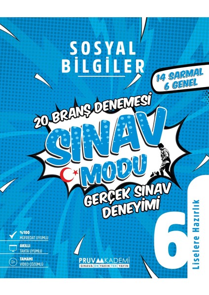 6. Sınıf Sosyal Bilgiler Sınav Modu Deneme Sınavı 2023