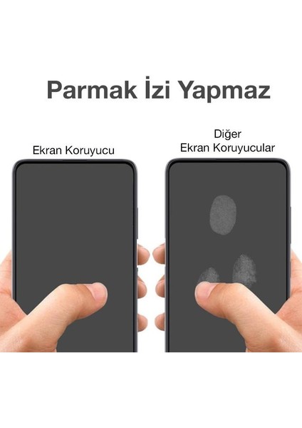 Polham 0.3mm Samsung Galaxy S23 Plus Ful Kaplama Kırılmaz Ekran Koruyucu, 8k Çözünürlüklü 9h Sertlik