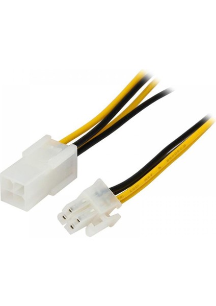 30 cm 4 Pin Cpu Uzatma Kablosu 4 Pin Power Uzatma Kablosu 4 Pin Dişi Erkek Power Uzatma Kablosu