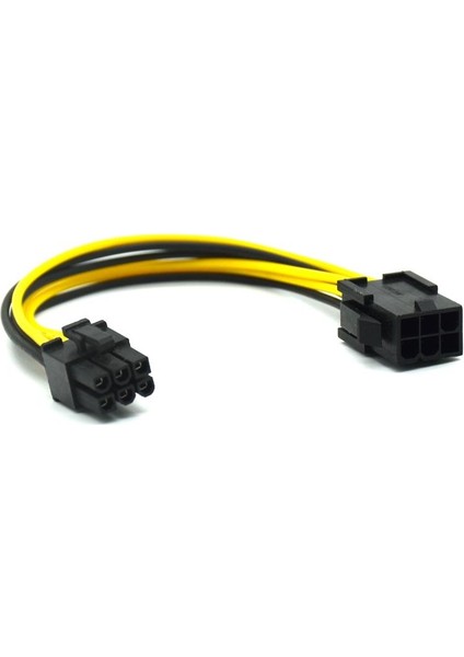 30 cm 6 Pin Ekran Kartı Uzatma Kablosu 6 Pin Ekran Kartı Uzatma Kablosu
