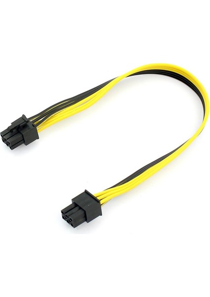 30 cm 6 Pin Ekran Kartı Uzatma Kablosu 6 Pin Ekran Kartı Uzatma Kablosu