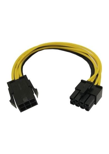 6 Pin 8 Pin Çevirici Kablo 6 Pin 8 Pin Power Çevirici Kablo