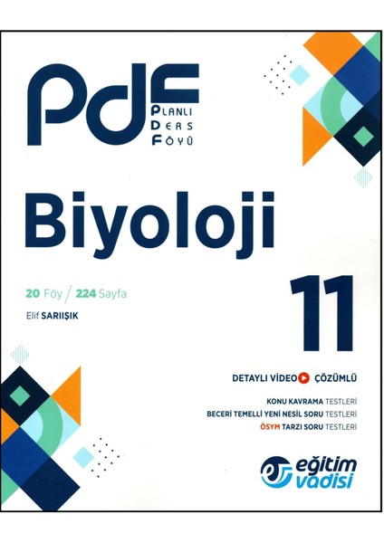 11.Sınıf Biyoloji PDF (Planlı Ders Föyü)