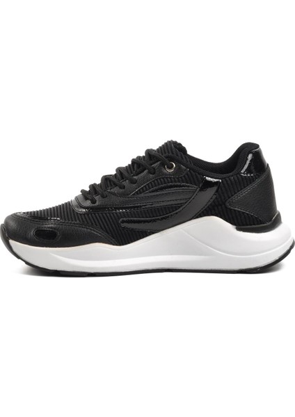 119 Siyah-Beyaz Kadın Sneaker