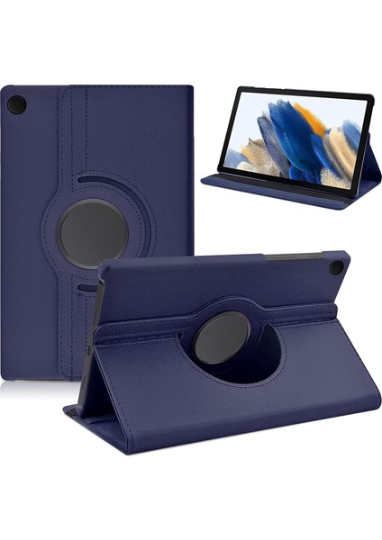 Samsung Galaxy Tab A8 SM-X200 10.5 Inç Kılıf 360 Dönerli Standlı Kapaklı + Temperli Cam Ekran Koruyucu indirimleri