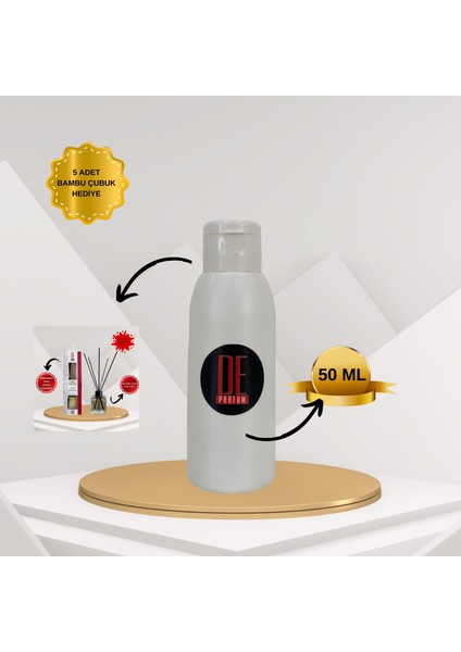 Lilyum - Lotus Çiçeği Kokulu Oda Kokusu 50 ml Yedek Dolum Şişesi