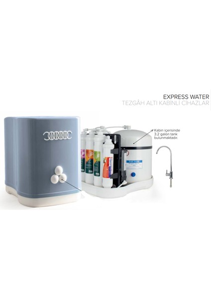 Express Water Pro 5A-CLASS Pompasız Su Arıtma Cihazı