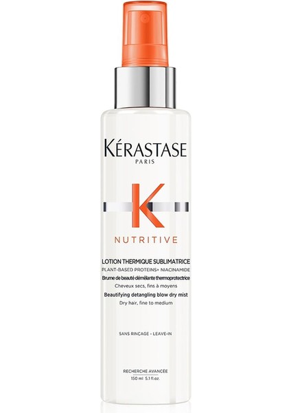 Nutritive Lotion Thermique Kolay Tarama Sağlayan Termik Losyon 150 ml