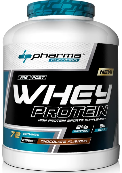 Nutrition Whey Protein 2196 gr Çikolata Aromalı Protein Tozu 24 gr Protein 5 gr Bcaa