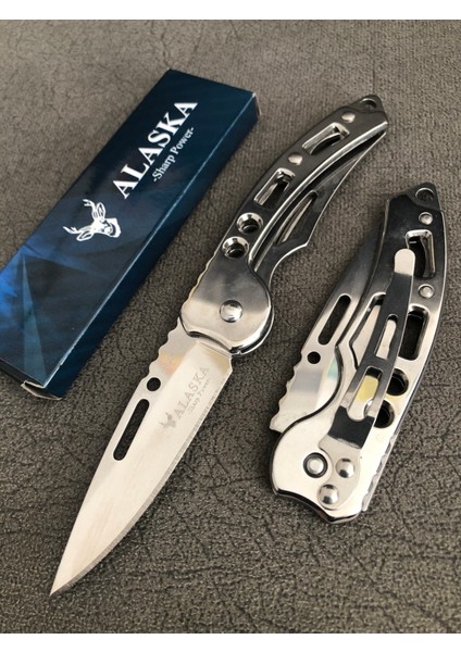 Alaska Mini Çakı Paslanmaz 15CM Manuel Akıncı Askeri Malzeme