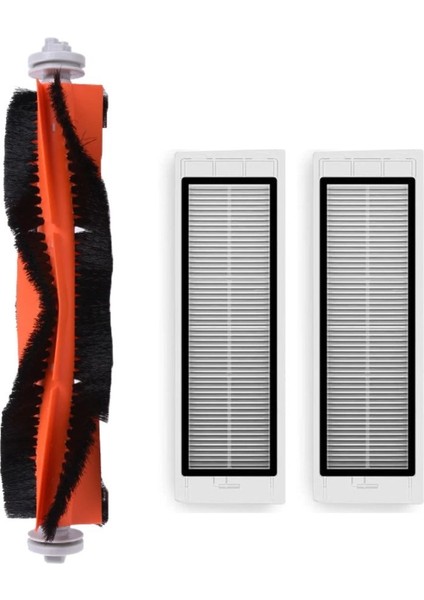 Xiaomi Vacuum Cleaner SDJQR02RR Uyumlu Yedek Ana Fırça ve Hepa Filtre-3 Parça