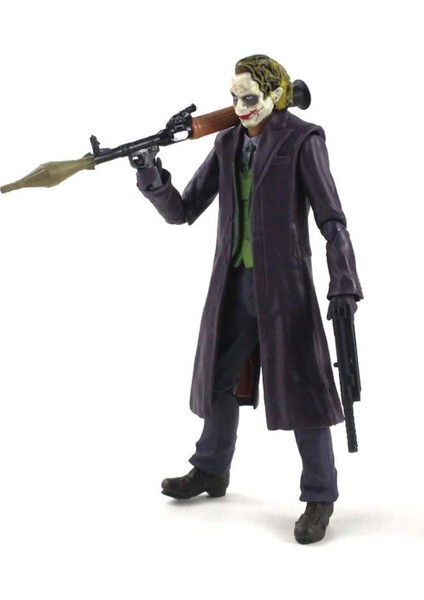 Joker Karanlık Şovalye 3 Kafalı Aksiyon Figür 15 cm modelleri