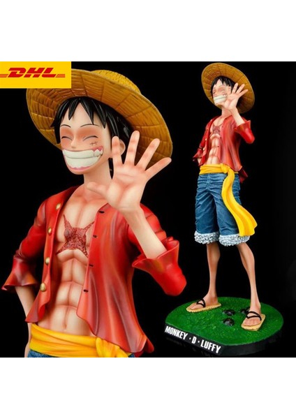 One Piece Monkey D. Luffy Anime Aksiyon Figür 43 cm