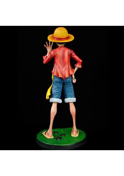 One Piece Monkey D. Luffy Anime Aksiyon Figür 43 cm modelleri