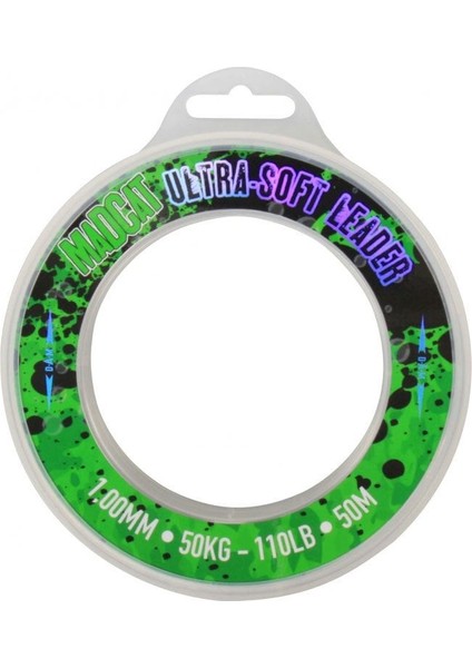 Madcat Ultra-Soft Mono Leader 1,30 mm 75 mt