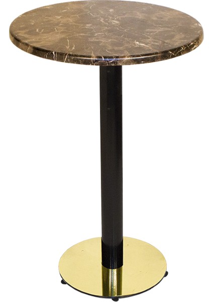 Bistro Masa (Karanfil Gold Werzalit Yuvarlak Q 60CM) - Karacabey Mermer