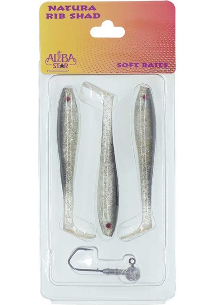 Natura Rib Shad Sahte Balığı 06 90MM