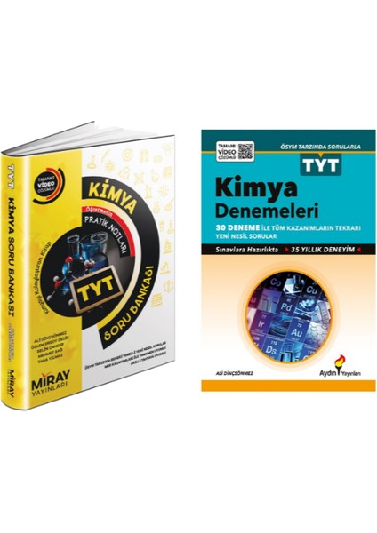 TYT Kimya Soru Bankası & TYT Kimya Denemesi