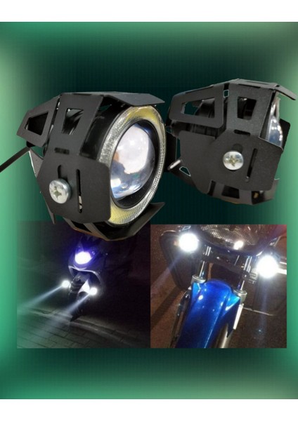 Universal Mercekli LED Angel Sis Farı, 76MM fiyatları