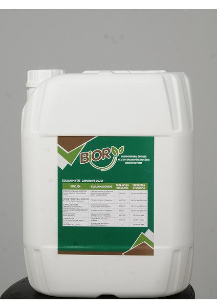 Nitro Potas 20 L Nk'lı Sıvı Gübre (Organomineral) fiyatları