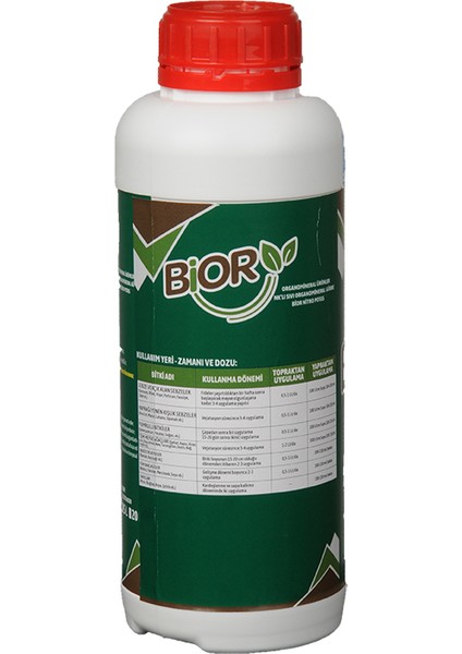 Nitro Potas 1 L Nk'lı Sıvı Gübre (Organomineral) fiyatları