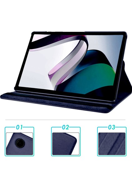 Xiaomi Redmi Pad Dönebilen Kapaklı Standlı Kılıf Koruyucu fiyatları