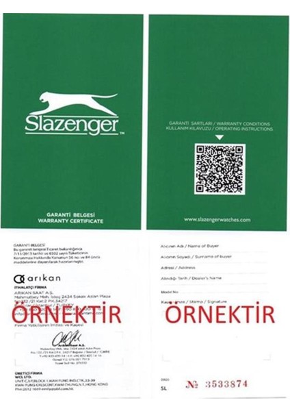 SL.09.2155.3.06 Kol Saati modelleri