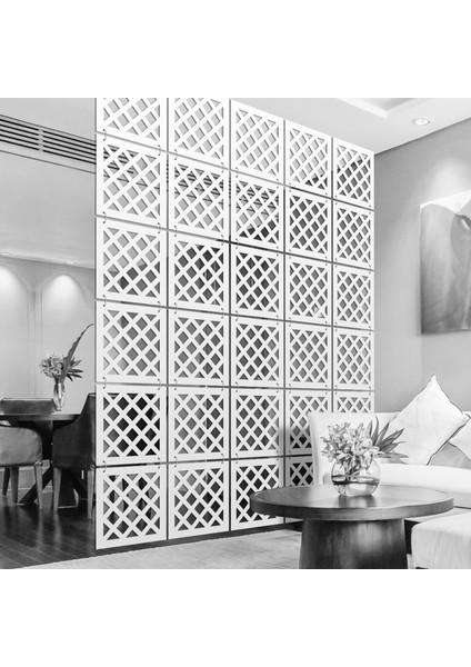 Lazer Kesim Sarkıt Paravan, Ahşap Seperatör, Panel Levha Seti