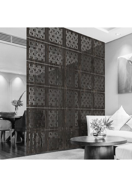 Lazer Kesim Sarkıt Paravan, Ahşap Seperatör, Panel Levha Seti