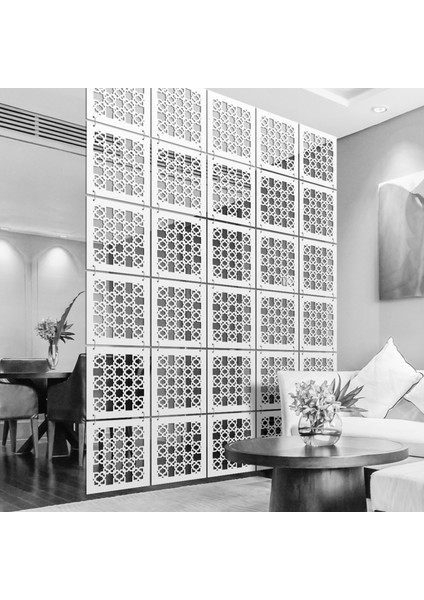 Lazer Kesim Sarkıt Paravan, Ahşap Seperatör, Panel Levha Seti