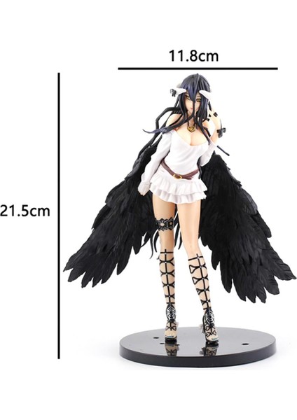 Overlord Albedo Aksiyon Figür Karakter 26 cm modelleri