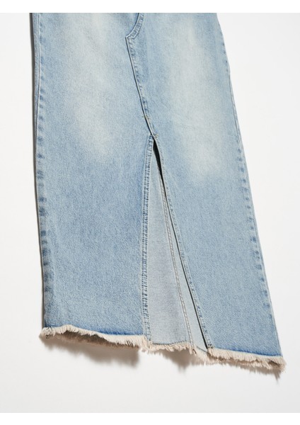 80534 Tint Yıkama Yırtmaçlı Denim EtekTint modelleri