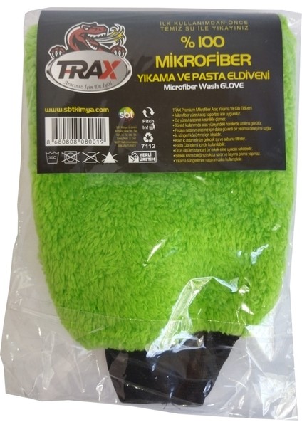 Araba 100%MIKROFIBER Havlu Yıkama Eldiveni + Oto Cilalı Araç Şampuanı 500 ml
