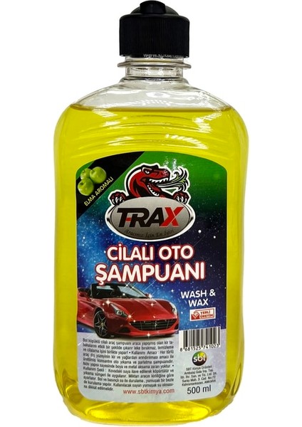 3'lü Yıkama Seti - Hızlı Cila - Cilalı Şampuan - Lastik Parlatıcı - T-Rax
