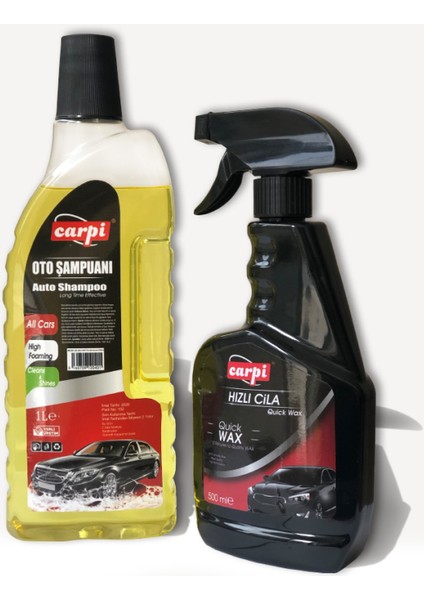 Carpi Oto Şampuanı ve Hızlı Cila