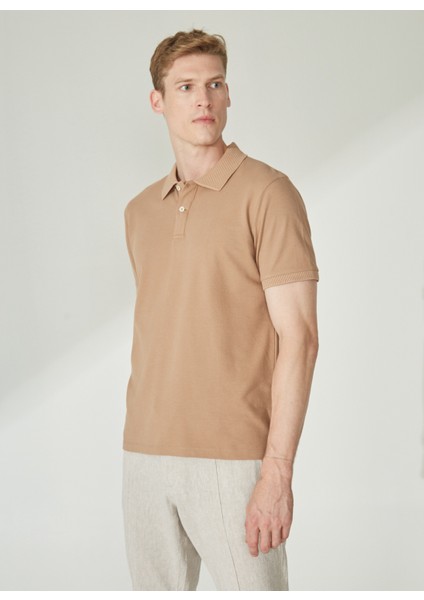 Polo Yaka Vizon Erkek T-Shirt 4A9000000001 modelleri