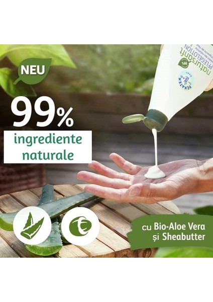 Natursanft Pflegelotıon ( Vegan, Parfümsüz, %99 Doğal) Bakım Losyonu 400ML