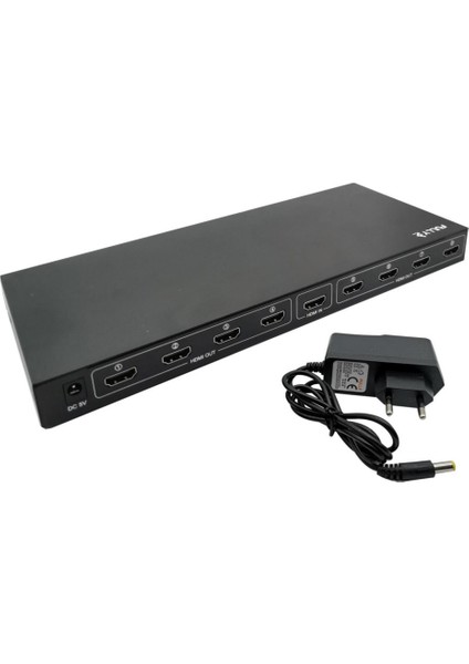 Fully G-538J 8 Port HDMI Splıtter Dağıtıcı (2818)