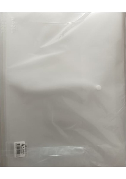 A4 Çıtçıtlı Zarf Dosya Şeffaf 12' Li