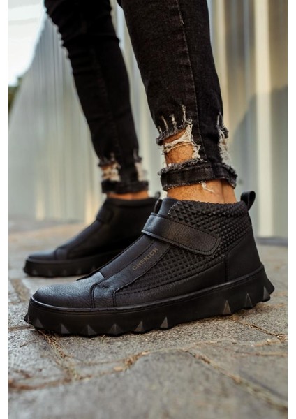Chekich CH103 St Erkek Bot Siyah modelleri