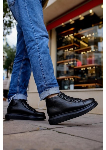 Chekich CH258 St Erkek Bot Siyah