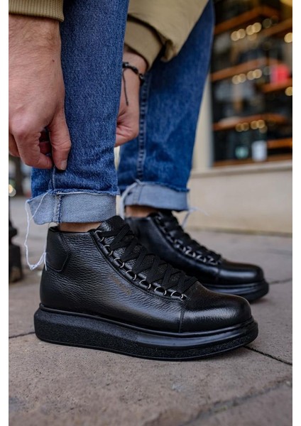 Chekich CH258 St Erkek Bot Siyah modelleri