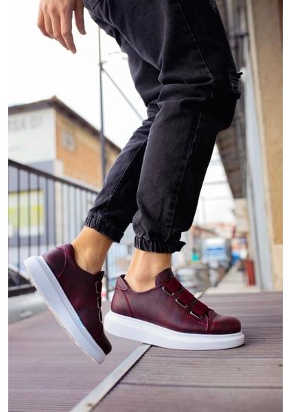 CH253 Bt Erkek Ayakkabı Bordo modelleri