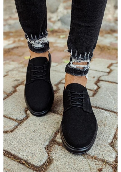 CH003 Süet St Erkek Ayakkabı Siyah indirimleri