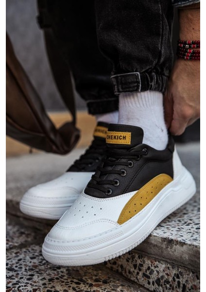 CH115 Bt Erkek Ayakkabı Beyaz/sarı/siyah fırsatları