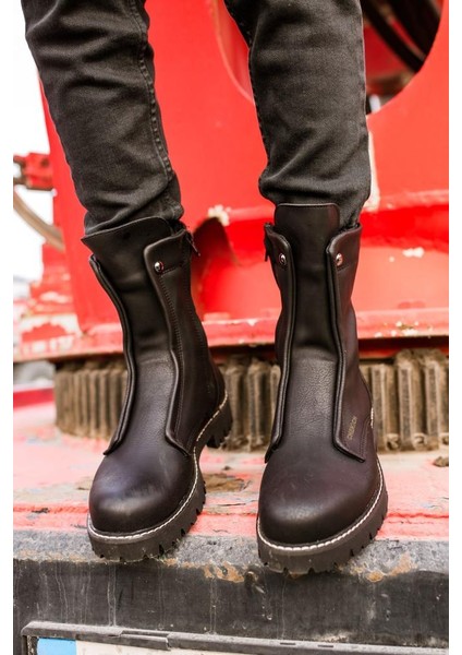 Chekich CH027 Cilt St Erkek Bot Koyu Kahve modelleri