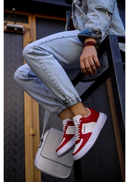 CH087 Bt Erkek Ayakkabı Kırmızı / Beyaz fiyatları